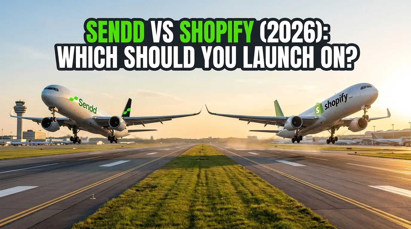 Sendd vs Shopify (2026): Which Should You Launch On?
